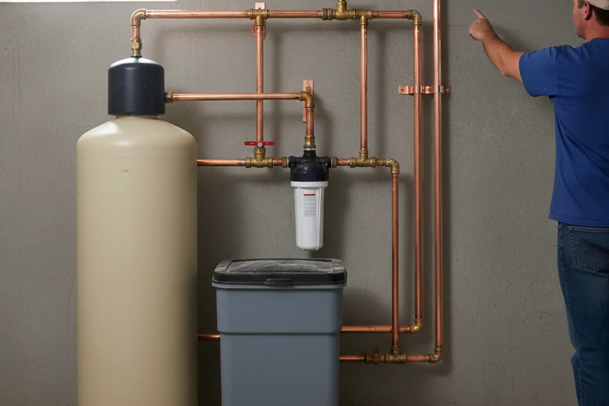 Whole-house water treatment system installed in Ashton